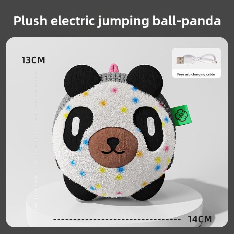 Dog Toy Pet Electric Bouncing Ball for Small-sized Dogs - Durable, Bite-resistant, Makes Sound, Washable