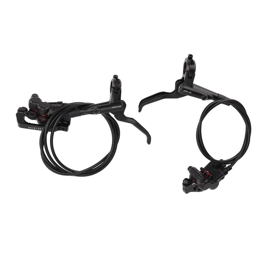 Mountain Bike Hydraulic Disc Brakes 4 Piston Caliper Front 785mm Rear 1490mm Bicycle Disc Brakes