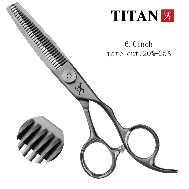 Titan Friseurschere, Friseur-Schneidwerkzeuge, Effilierschere für Friseure, 6,0 Zoll, VG10-Stahl