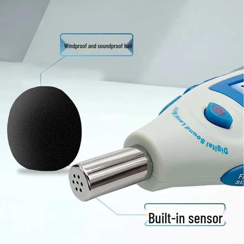 Digital Decibel Meter & Sound Level Tester TM810M
