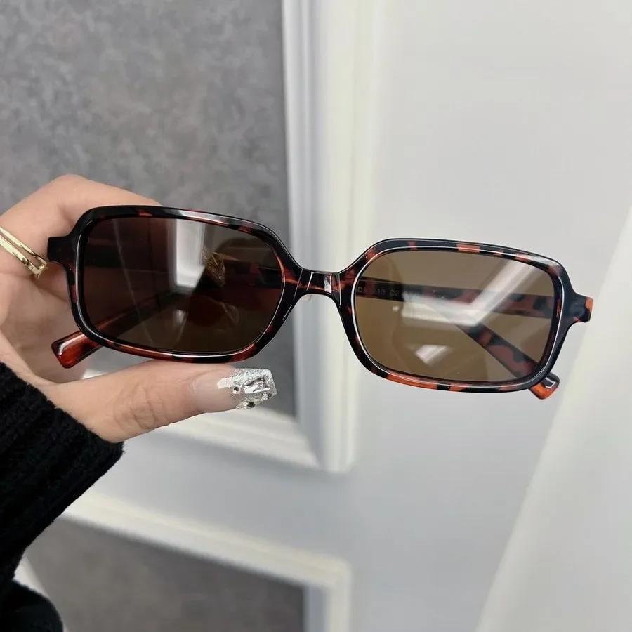 Fashion Square Sunglasses Women Men Vintage Mirror Lens Stylish Sun Glasses Unisex Personality Colors UV Protection