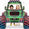 Textile Photo Backdrop Printed Polyester Machine Washable for Children