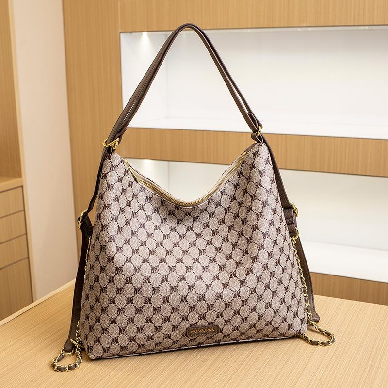 High-end Large-capacity Messenger Bag, New Fashionable Portable Textured Tote Bag, Light Casual and Versatile Shoulder Bag.
