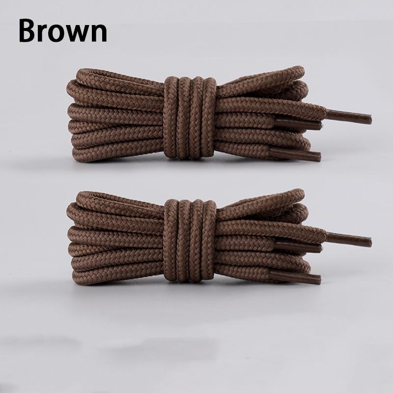 1Pair New Outdoor Hiking Shoelace Classic Durable Round Shoelaces High-Quality Shoelaces for Sneakers and Basketball Shoes