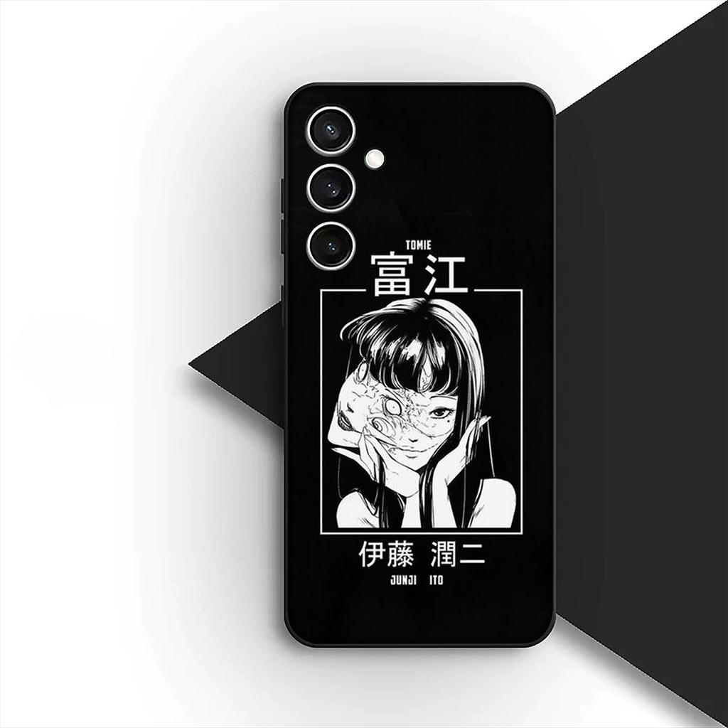 Cover for Samsung Galaxy S20 S22 S21 FE Ultra Plus A07 A17 A15 A16 A25 A57 A37 Phone Case Tomie Anime Girl Junji Ito Collection