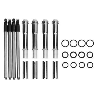 24PCS Install Adjustable Pushrods Kit with Cover 0928 0023 Fit for Twin Cam MODELS Motorcycle 1999 To 2017