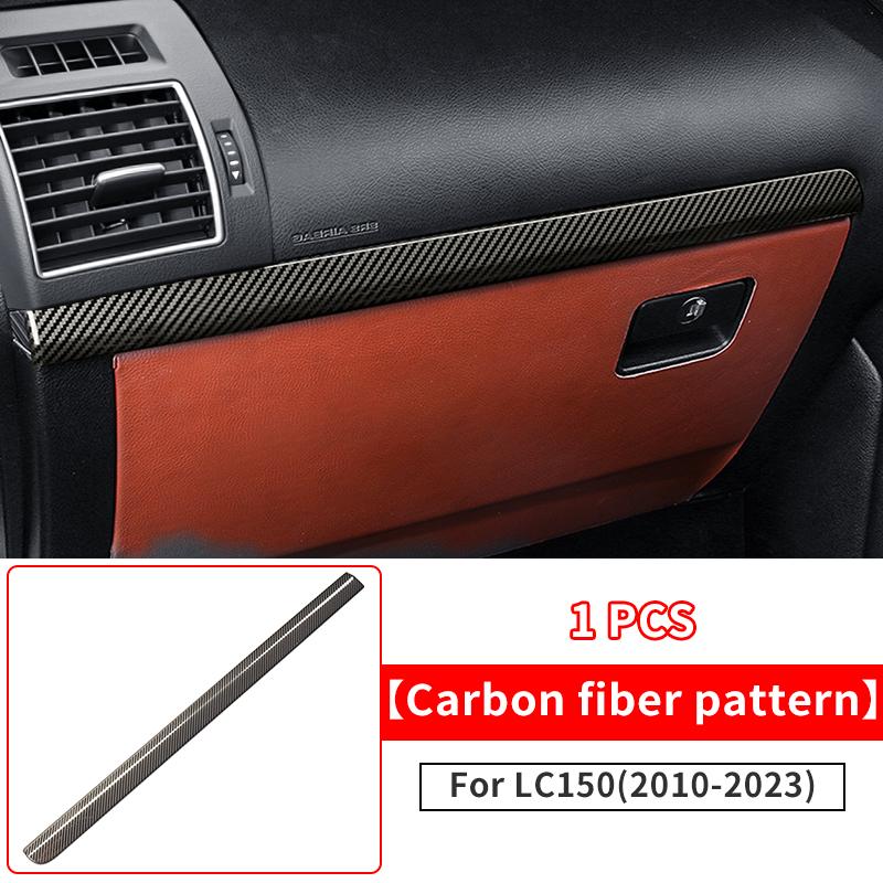 For 2010- Right Rudder Car Toyota Land Cruiser Prado 150 Center Console Decorative Strip Lc150 J150 Interior Accessories