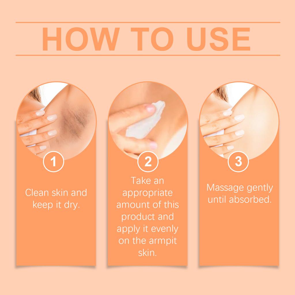 Kolagenový bělící krém na podpaží, klouby, kolena, rozjasňující tón pleti, dlouhotrvající hydratační, vyhlazující, bělící tělové mléko