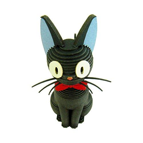Sankei Miniature Art Kit Studio Ghibli Series Kiki's Delivery Service Jiji Non-Scale Paper Craft MK07-25