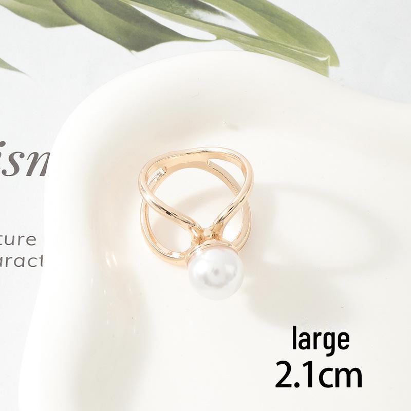 Elegancki perłowy kwadratowy szalik i klamra do płaszcza - wielofunkcyjny dodatek