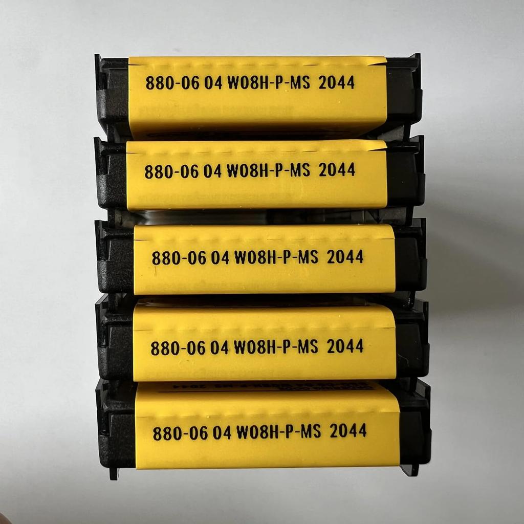 Original Sandvik / 880-0604W08H-P-MS 2044 /  CNC lathe carbide blade 10 Pcs