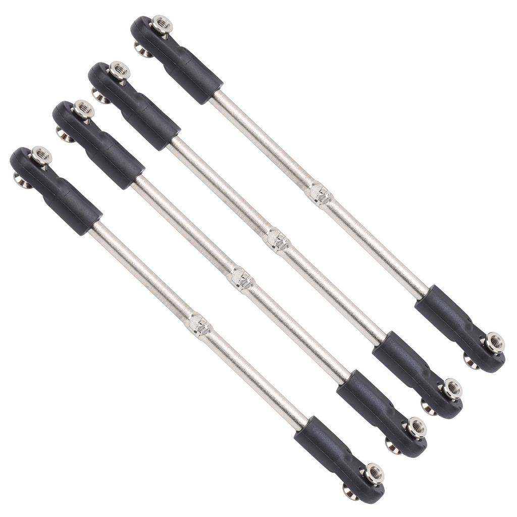 M4 Steering Linkage Rod Set Adjustable 110‑120mm Fit for 1 8 RC Racing Truck Car