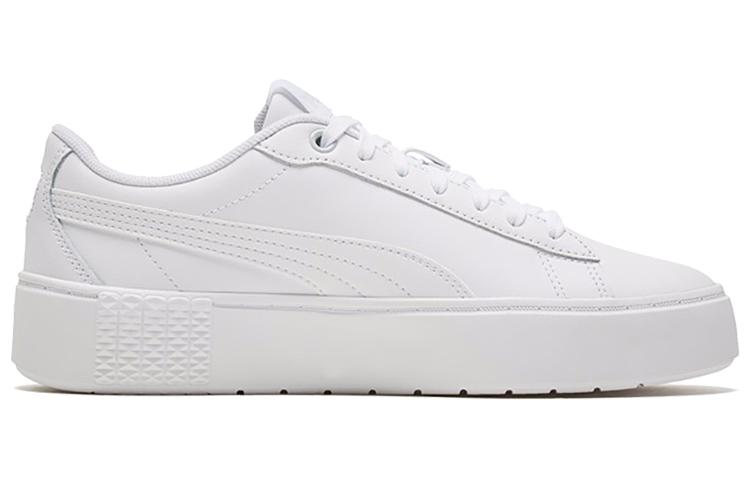 Women's Sneakers Puma Wmns Smash Platform V2 'Triple White'