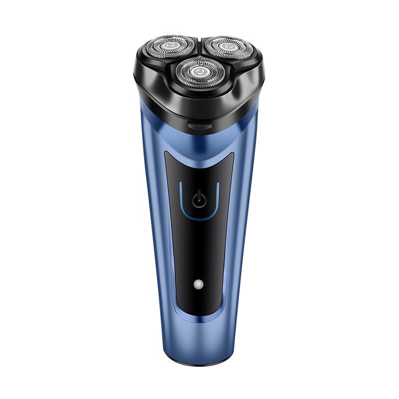 Three-Head Floating Rechargeable Waterproof Electric Shaver