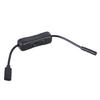 USB Type C Extension Cable 480Mbps Transmission Speed Female Port Extender Cord Data Transfer Line with Power Switches