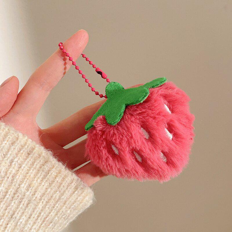 Plush Cartoon Keychain Pendant - Cute Doll Accessories for Bags and Gifts