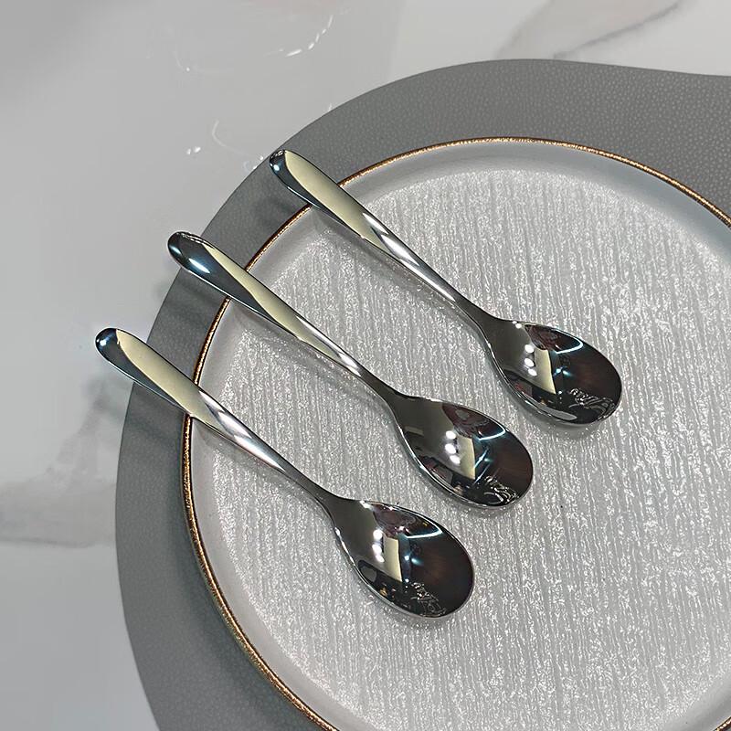 304 Stainless Steel Fruit Fork & Dessert Spoon Set