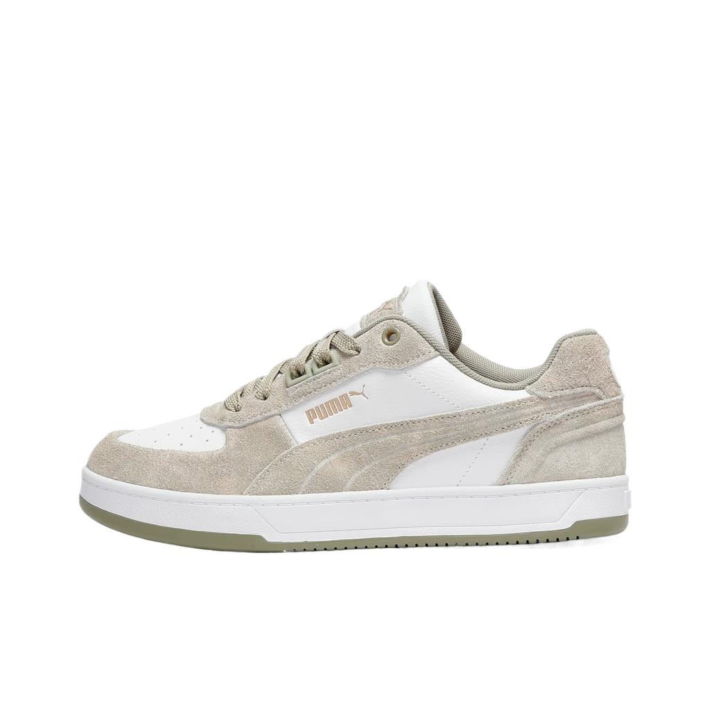 Puma Caven 2.0 Lux Suede Distressed Men Sneakers Grey White Lux-Army 405399-01