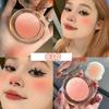 1Pc Peach Pink Blusher Matte Cheek Tint Blush Makeup Lasting Brighten Facial Smooth Rouge Powder Cosmetics
