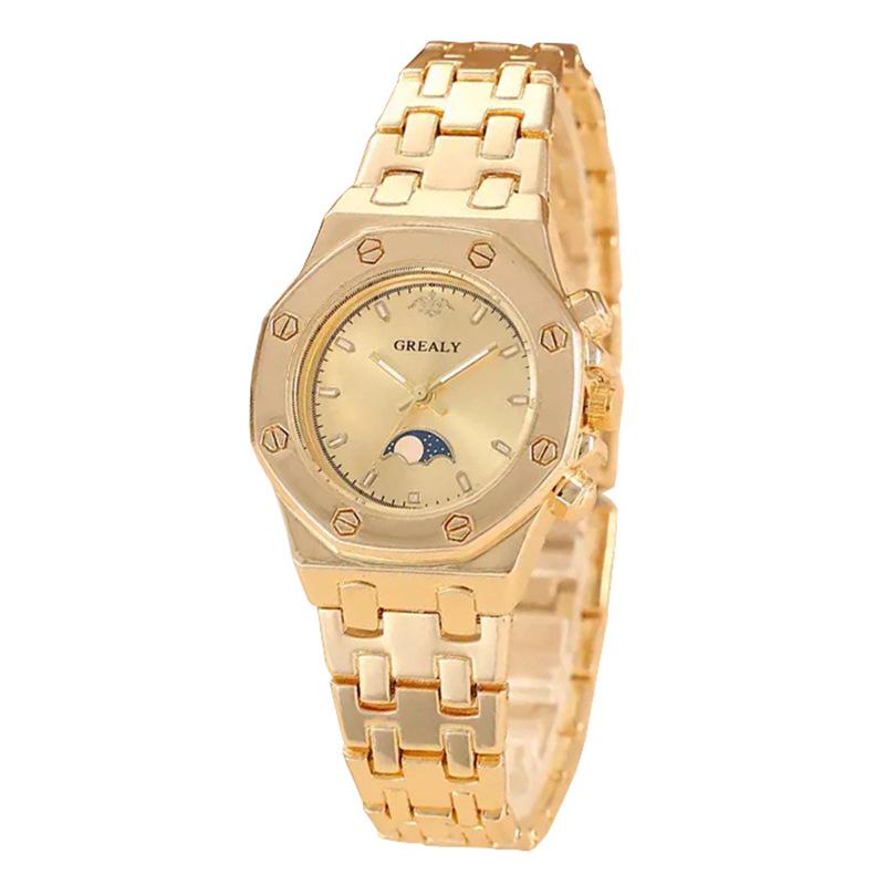Women's Fashion Alloy Quartz Bracelet Watch