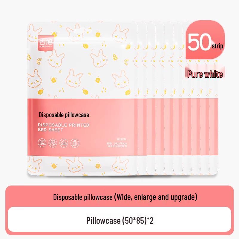 Thickened Disposable Travel Pillowcase & Duvet Cover Set for Single/Double Hotel Bedding