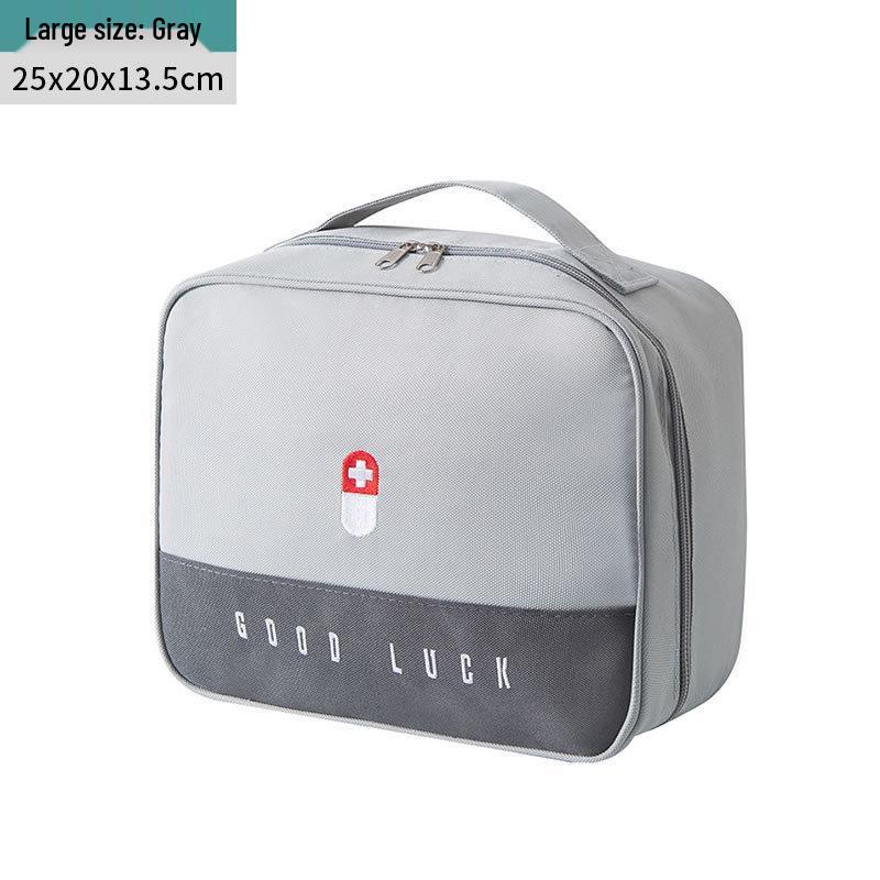 Portable Travel First Aid Kit: Compact Medical Storage and Organization Bag