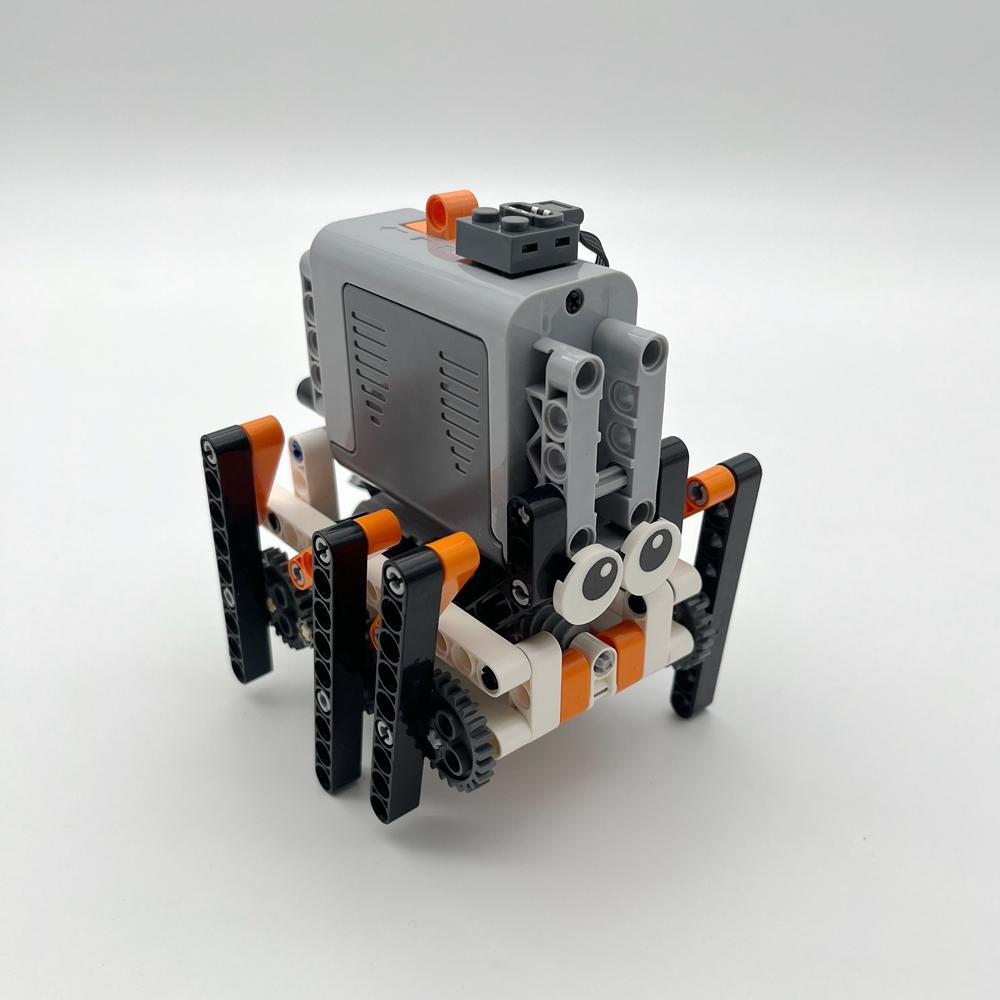 Set di Blocchi da Costruzione Robot Esapode Camminante Bionico Ragno MOC, Giocattolo Educativo Fai da Te, Regalo per Bambini e Adulti