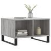 VidaXL Coffee Table Sonoma Grey 60x50x36.5 Cm Engineered Wood 830554