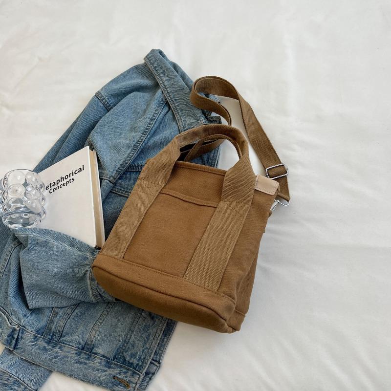 Melaleuca Bag Niche Lady Shoulder Bag Hand-held Thickened Canvas Handbag Bucket Tote Bag