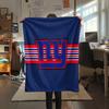 New York Giants Flannel Blanket, High Quality Comfortable for All Seasons, Home Decor, Warmth and Comfort