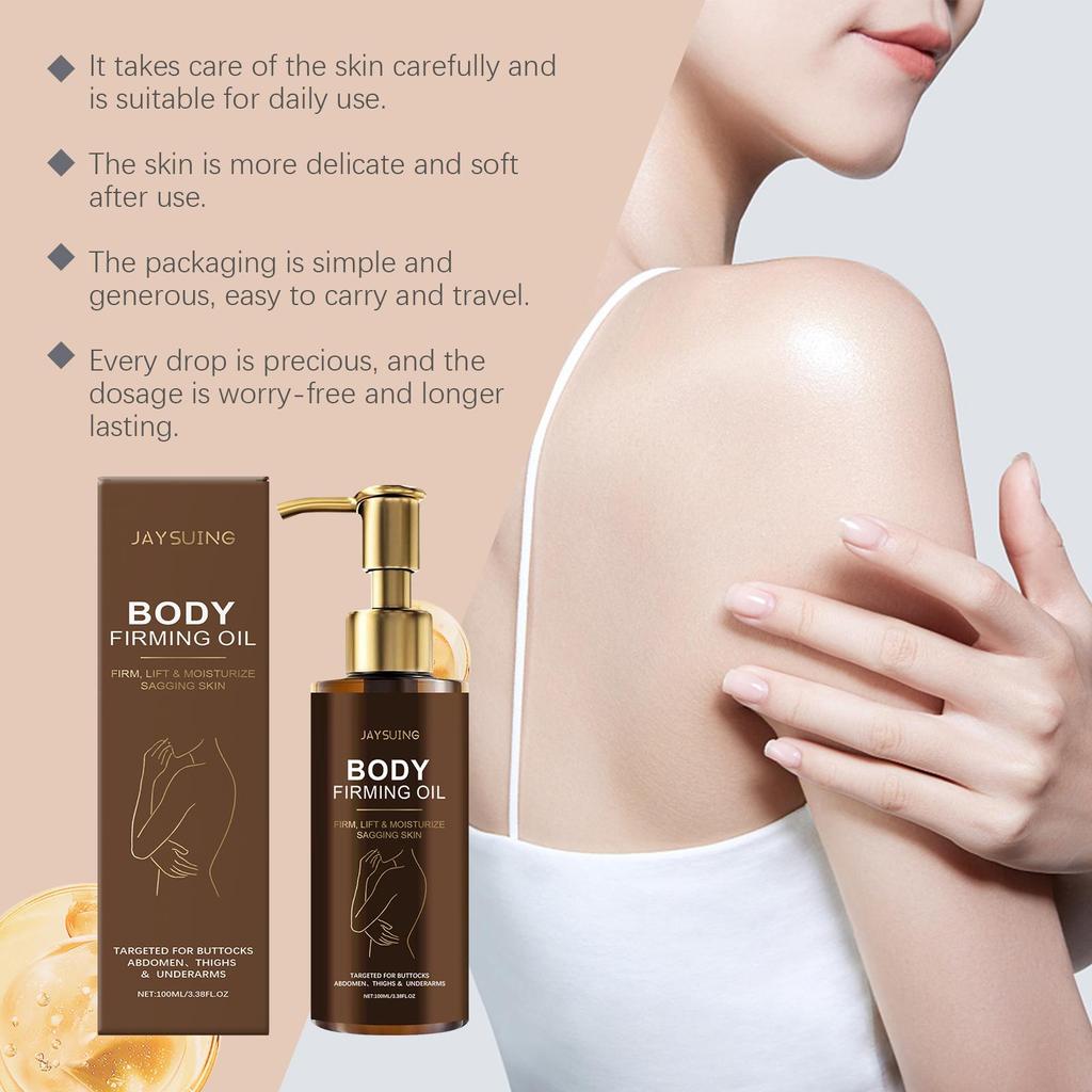 Moisturizing Anti Cellulite Firming Body Oil Sagging Skin Tightening Anti-Aging for Body Refreshing Hydrate Firming Body Oil