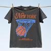 New York Basketball T-Shirt, Retro NY BBall Streetwear