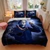 3Pcs Halloween Horror Icon Bedding Sets For All Sizes New 3D Printed Bed Cover Comforter Duvet Cover Pillowcase Bedroom Decoration