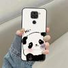 Cute Panda Back Cover For Redmi Note 9 Case For Xiaomi Redmi Note 9 Cases Note9 Soft Liquid Silicone Full Coverage Phone Case