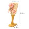 Hagoita Honoka Peach Pink with For Girls (Tsumami Hagoita) (Product Code 206630) Stand, Height 21.5cm,