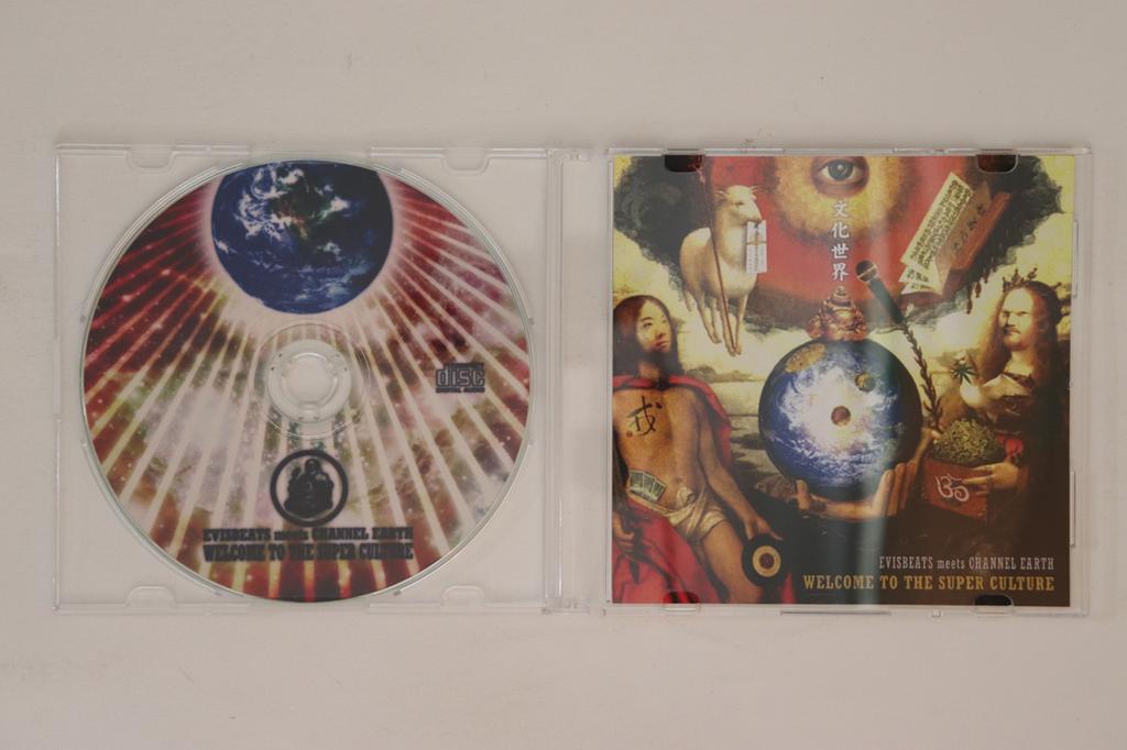 Mix CD EVISBEATS CHANNEL EARTH  Welcome To The Super CULTURE NONE AMIDA 2009 Japan Japanese Club Dance Used