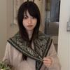 Dongdaemun Korean version retro cashew flower jacquard double-sided knitted triangle scarf shawl scarf women's headscarf skirt curtain fart curtain