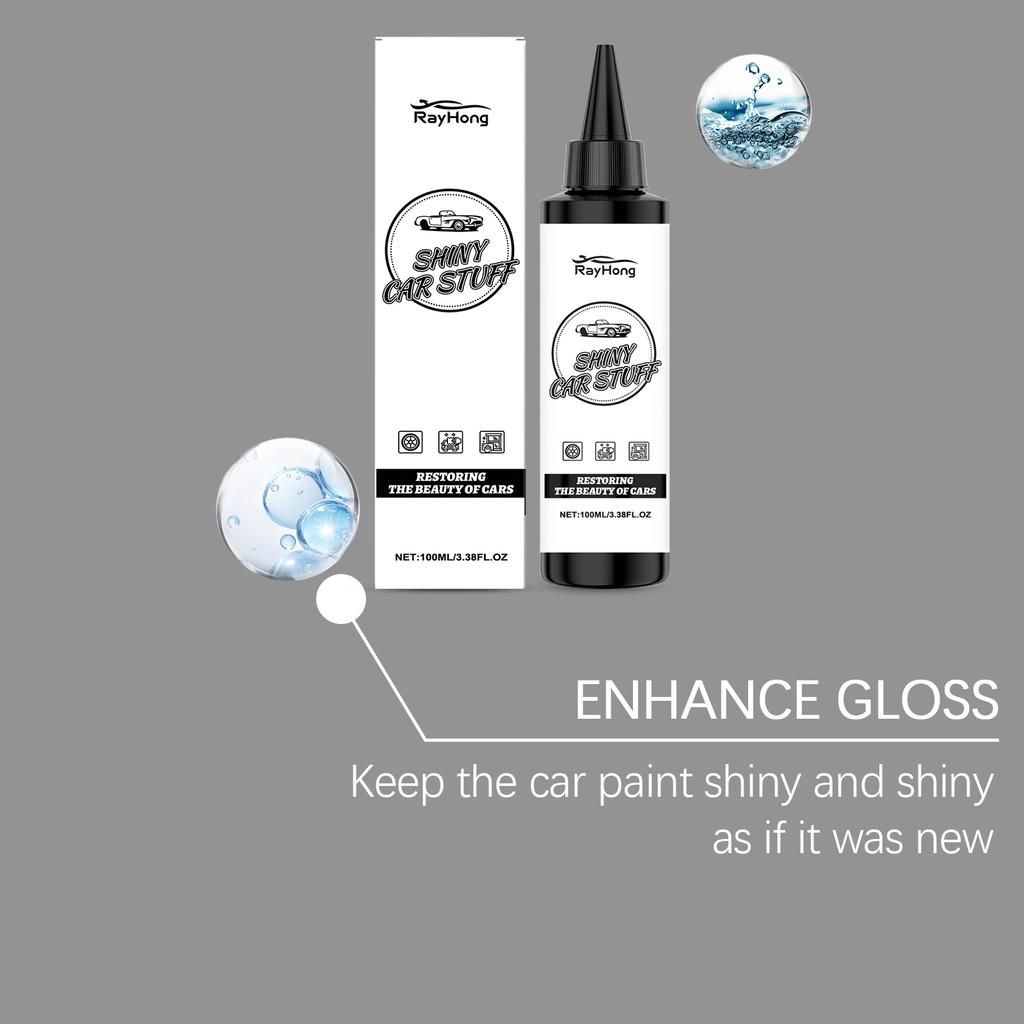 Car Paint Coating Agent UV Resistant Anti Fouling Dustproof Mirror Polishing Coating Car Paint Protection Brightening Agent 100g