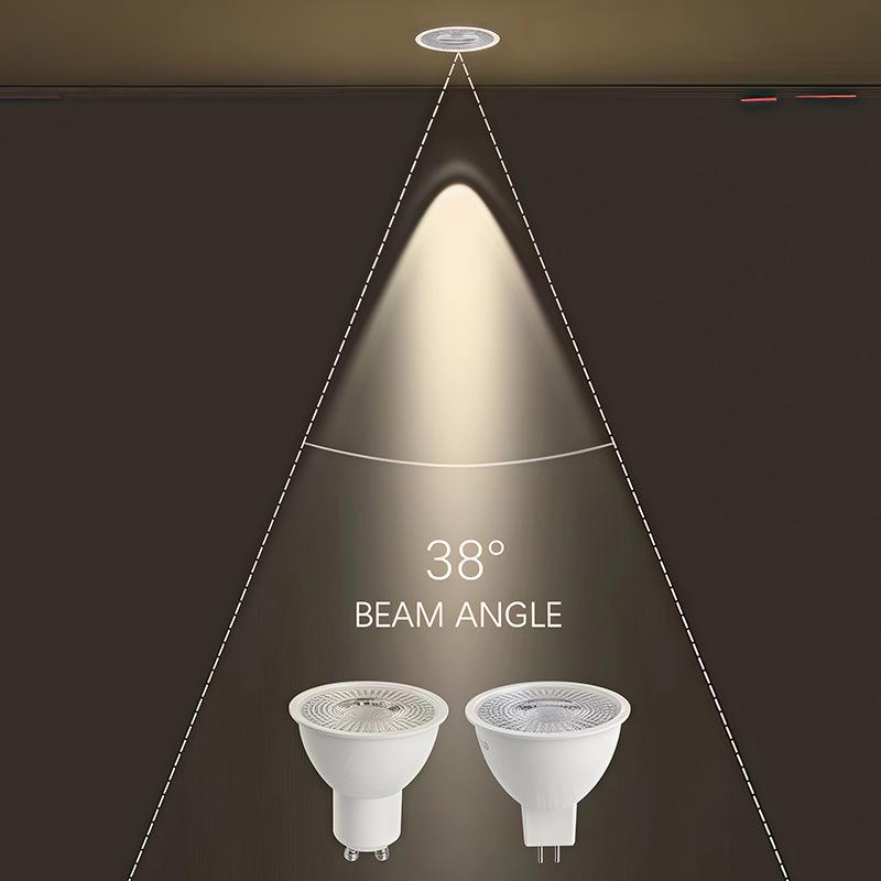 220V GU10/GU5.3 LED Spotlight: Energy-Saving COB Ceiling Downlight