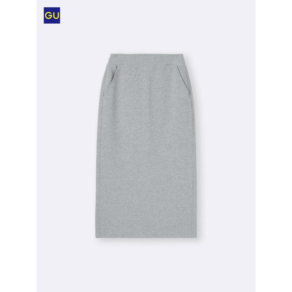 Uniqlo Gu Heavy Weight Sweat Narrow Skirt
