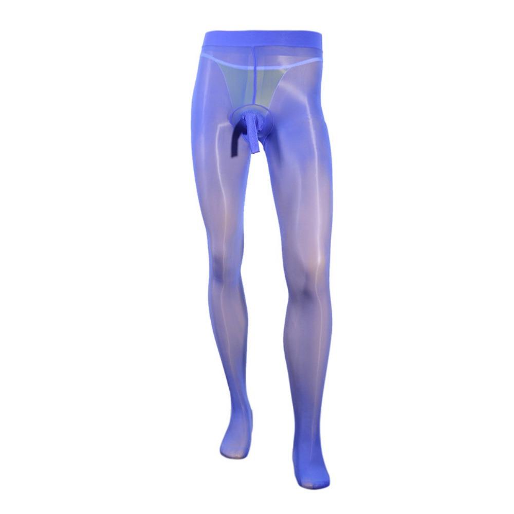 Cross-border E-commerce Men's Jj Sets of Stockings, Aircraft Opening Ultra-thin Bare-leg Pants, Oily Pantyhose, Sao Men's Socks