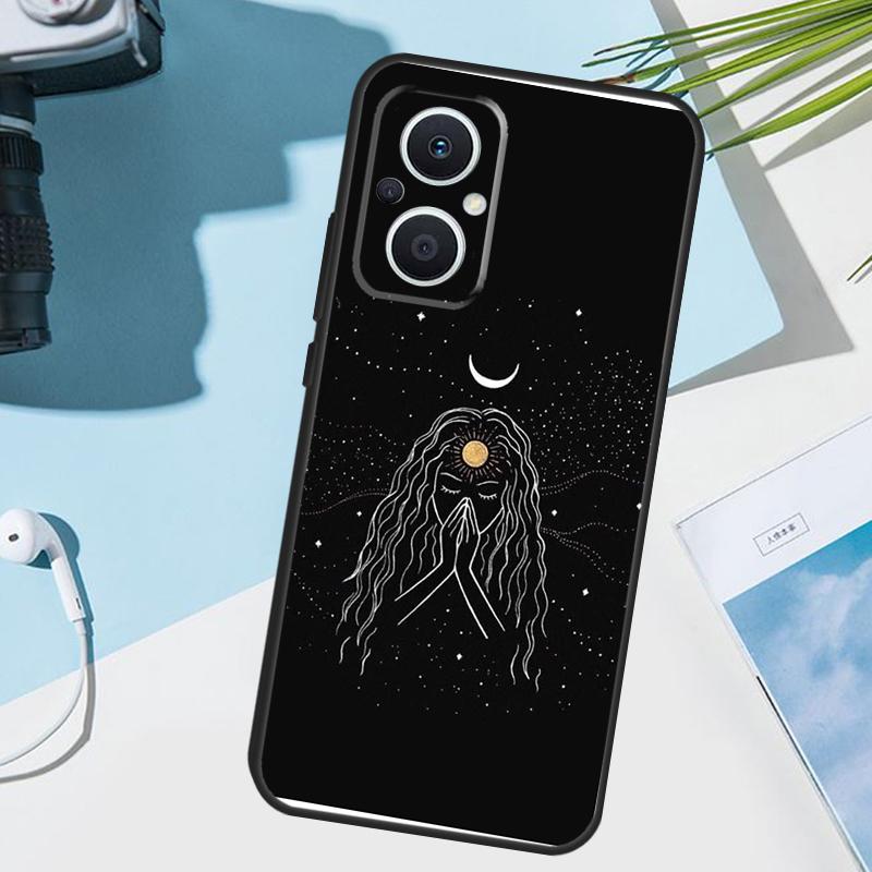 Witches Moon Witchy Mystery Totem Cover For OPPO Reno 14 F 13F 12F 11F 10 11 12 13 Pro 7 8 Lite OPPO Find X9 X5 X6 X8 Pro Case