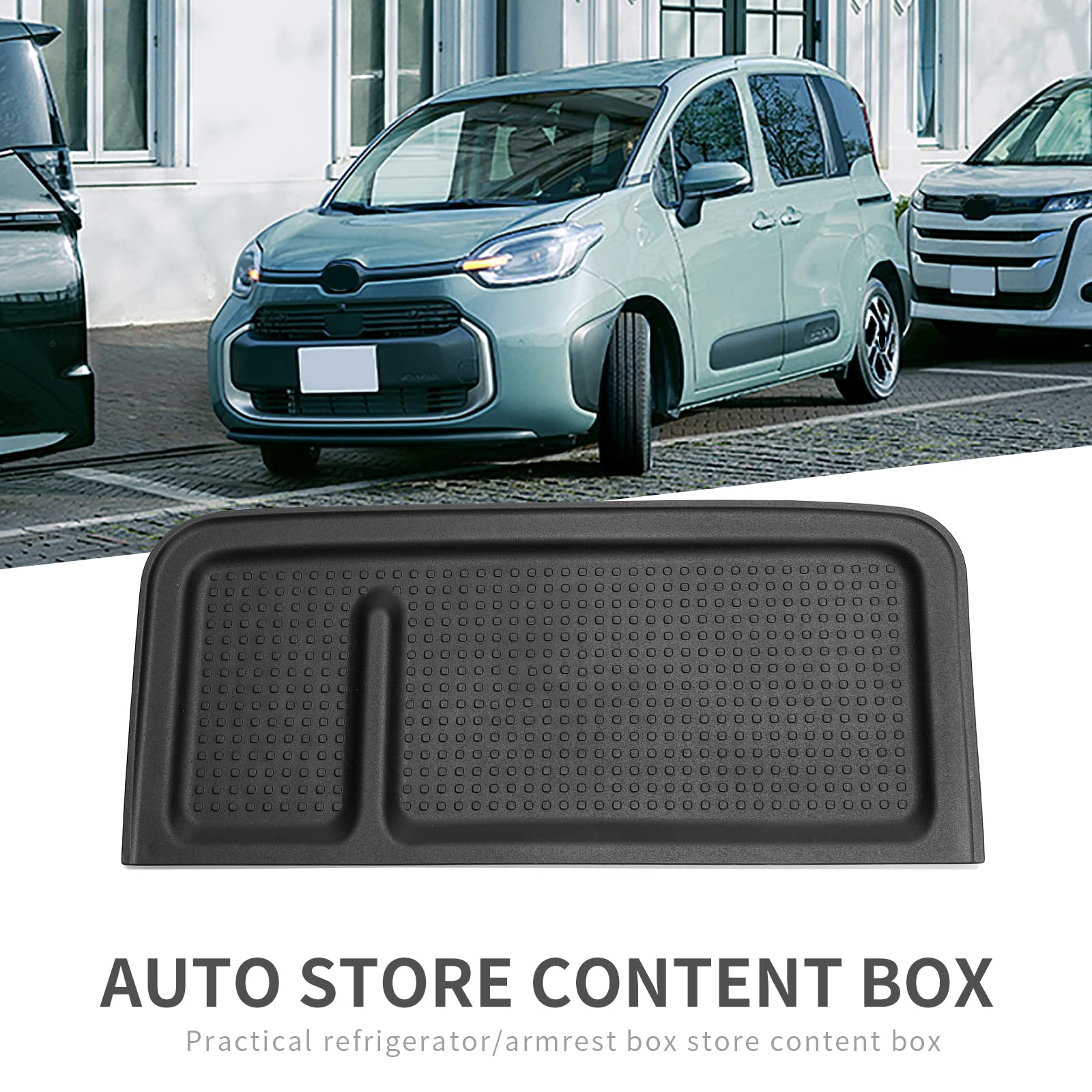 

для Toyota SIENTA 3-го поколения 2025 TPE Лоток на приборную панель Органайзер для хранения Автомобильные аксессуары для интерьера Черный