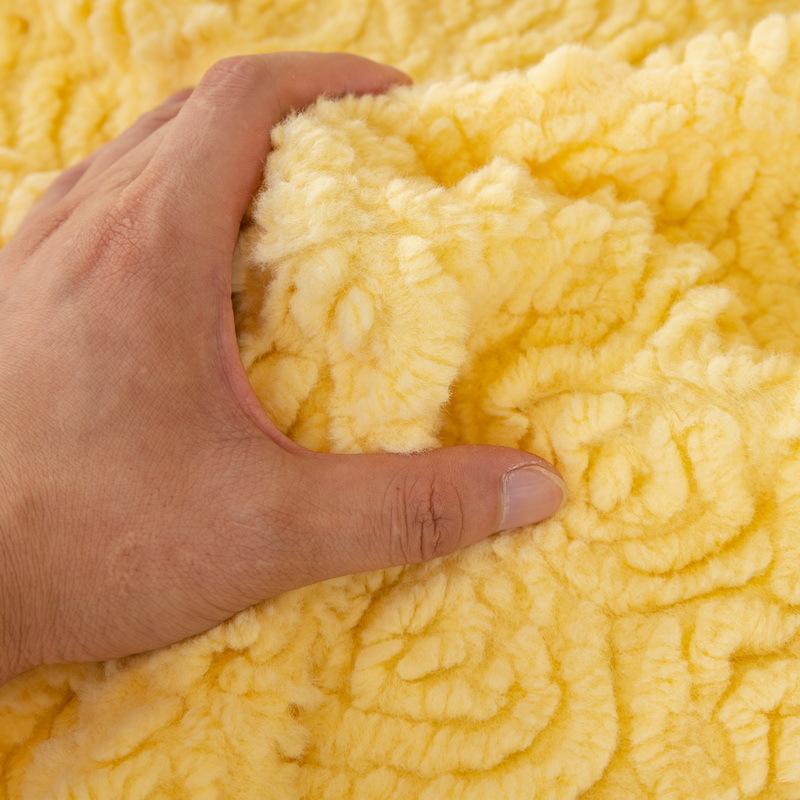 Pânză Groasă Husă de Sofă din Piele de Miel Iarnă Husă Complet Acoperită Prosop French Bayeta Caldă Perna de Sofă Husă Antiderapantă Husă