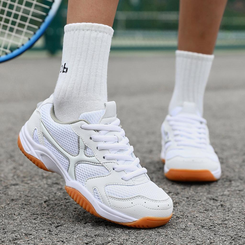 Large size table tennis shoes professional outdoor tennis shoes men's sports badminton shoes breathable fashion