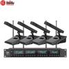Huidu U-04 Professional 4-Channel True Diversity Wireless Microphone System (CN Version)