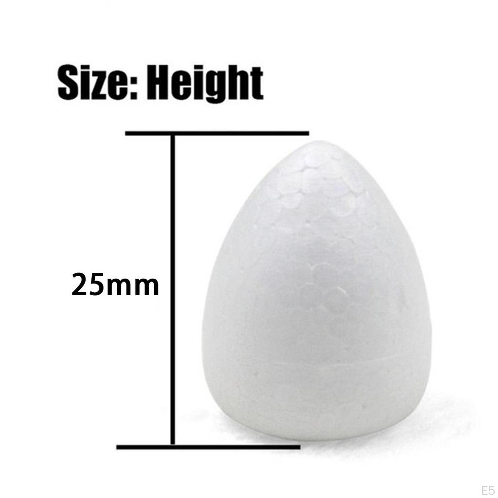 100x Su Damlası Modelleme Pamuklu Çubuklar Köpük Malzemeleri Yaratıcı Düğün Dekorasyonu