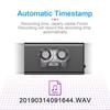 4-64GB Compact Digital Voice Recorder - Miniature Voice Portable Voice-Activated Recorder with Noise Reduction Function and MP3 Player
