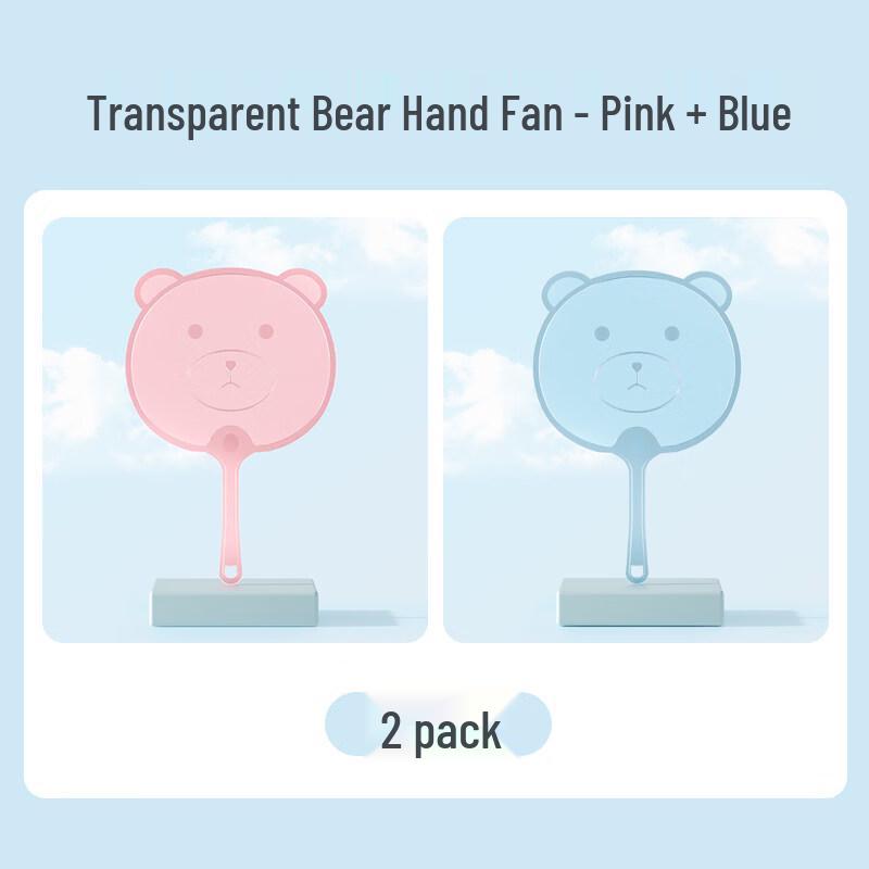 LIEI Cartoon Handheld Fan for Kids