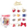 1bag Christmas Decoration Santa Claus Christmas Balls Pine Cones Bows Set Xmas Tree Hanging Ornaments Home Party 2025 Navidad